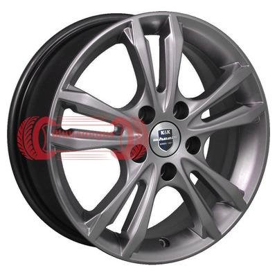 K&K Samara (КС866) Дарк платинум 6x16/5x112 D66.6 ET45  