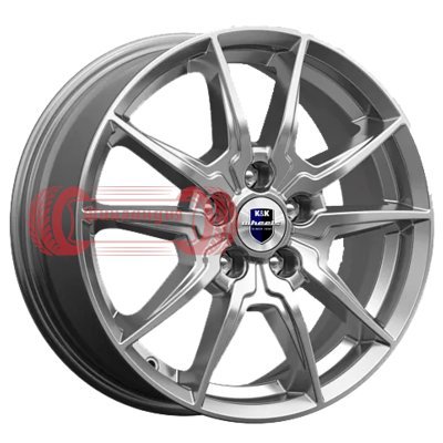 K&K Адамар (КС886) Дарк платинум 6.5x16/5x114.3 D67.1 ET38  