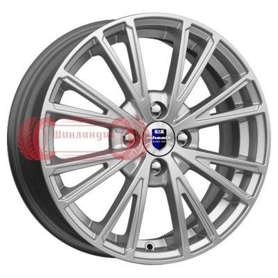 K&K Меандр-оригинал (КС888) Сильвер SK 6x15/4x100 D60.1 ET40  