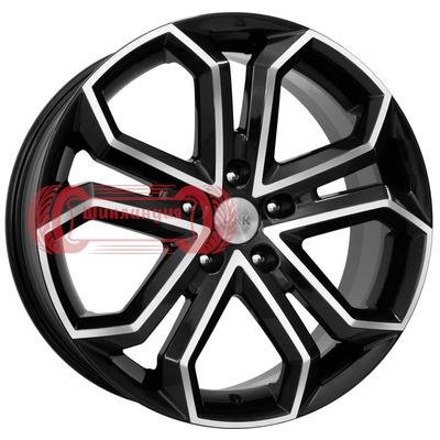 K&K Пандора (КС466) Алмаз черный 8.5x19/5x120 D72.6 ET45  