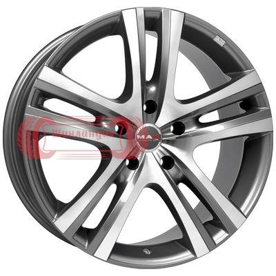 MAK Aria Gunmetal Mirror Face 9.5x20/5x127 D71.6 ET45  