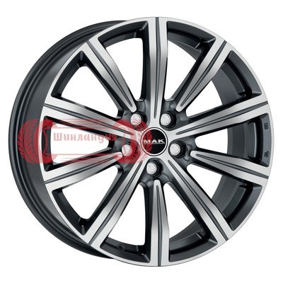 MAK Birmingham Gunmetal Mirror Face 8.5x20/5x120 D65.1 ET45  
