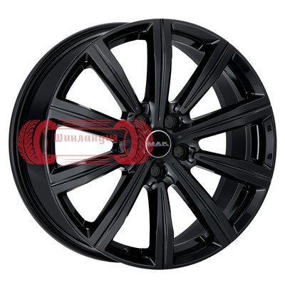 MAK Birmingham Gloss Black 9.5x22/5x120 D72.6 ET43  