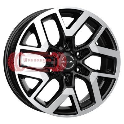 MAK Gravel Black mirror 7.5x17/6x139.7 D100.1 ET33  