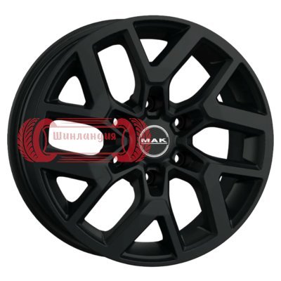 MAK Gravel Matt Black 8x18/6x130 D84.1 ET53  