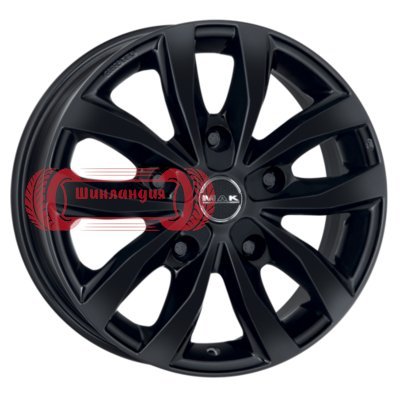 MAK Load 5 Gloss Black 7x17/5x118 D71.1 ET68  
