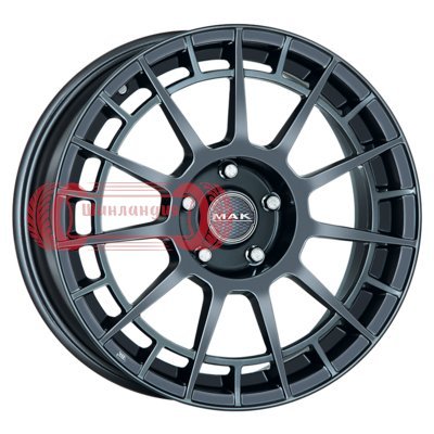 MAK NTT Gloss GunMetal 7.5x18/5x114.3 D76 ET45  
