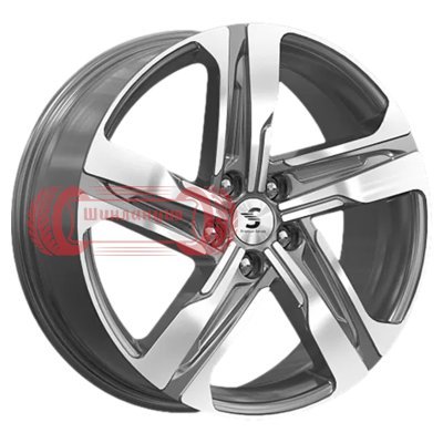 Premium Series КР004 (Sportage) Diamond Gloss Graphite 7.5x19/5x114.3 D67.1 ET50  