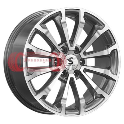 Premium Series КР006 (Land Cruiser Prado) Diamond Gloss Graphite 8.5x20/6x139.7 D106.1 ET25  