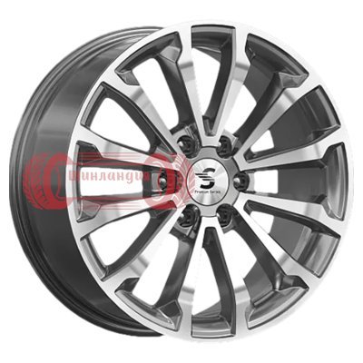 Premium Series КР006 (Pajero Sport) Diamond Gloss Graphite 8.5x20/6x139.7 D67.1 ET33  