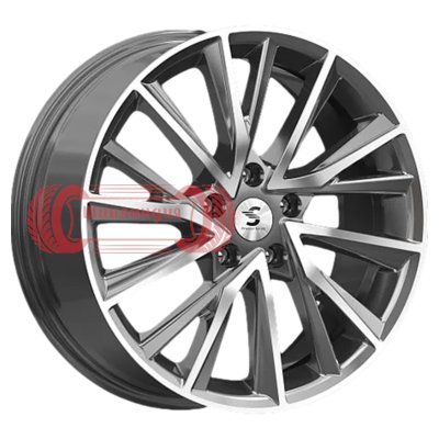 Premium Series КР010 (Kodiaq) Diamond Gloss Graphite 7.5x18/5x112 D57.1 ET40  