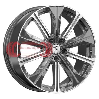 Premium Series КР013 (Exeed TXL) Diamond Gloss Graphite 7x19/5x108 D65.1 ET36  