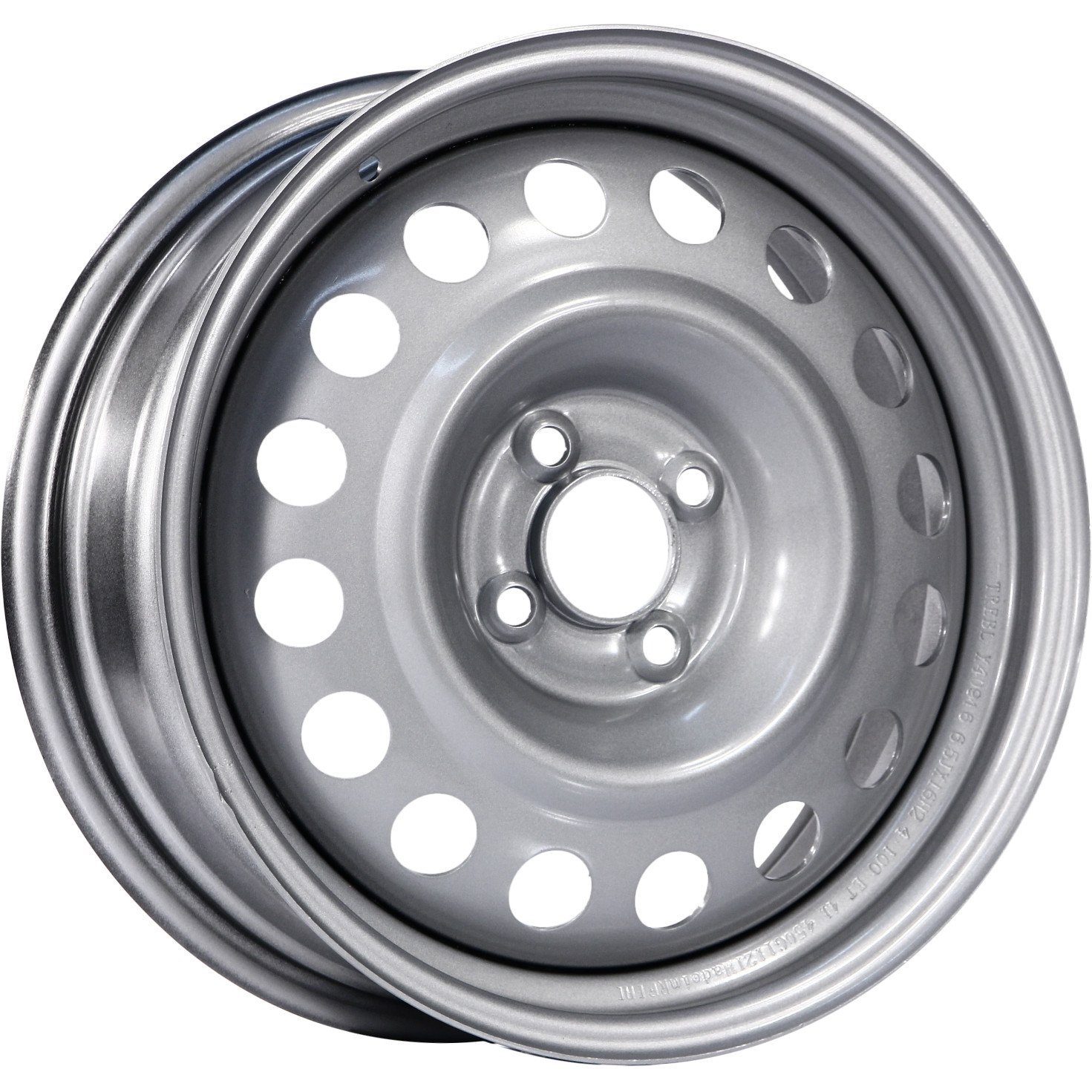 Trebl X40946 silver 6.5x16/4x100 D60.1 ET41  