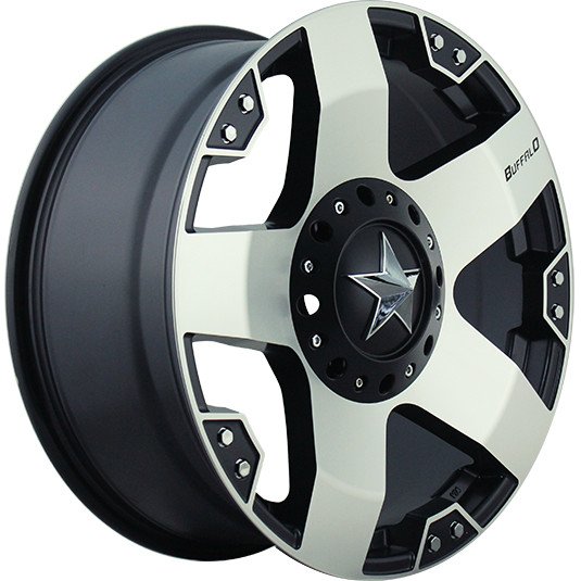 BUFFALO BW-775 black_machined_with_dark_tint 8.5x20/5x139.7 D110.5 ET10  
