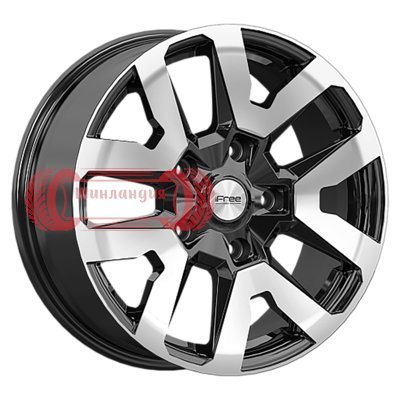 iFree Original Трикстер (Niva) (КС1170) Алмаз черный 7x17/5x139.7 D98 ET40  