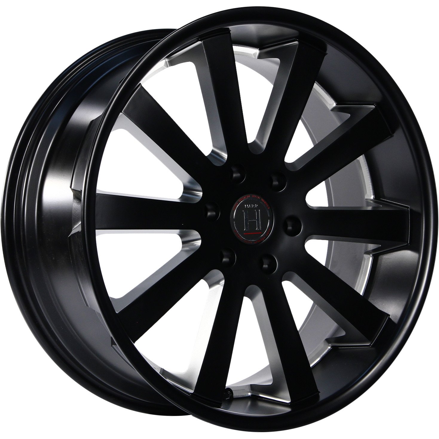 HARP Y-10 satin-black__precision-milling 9.5x22/6x139.7 D106.3 ET25  