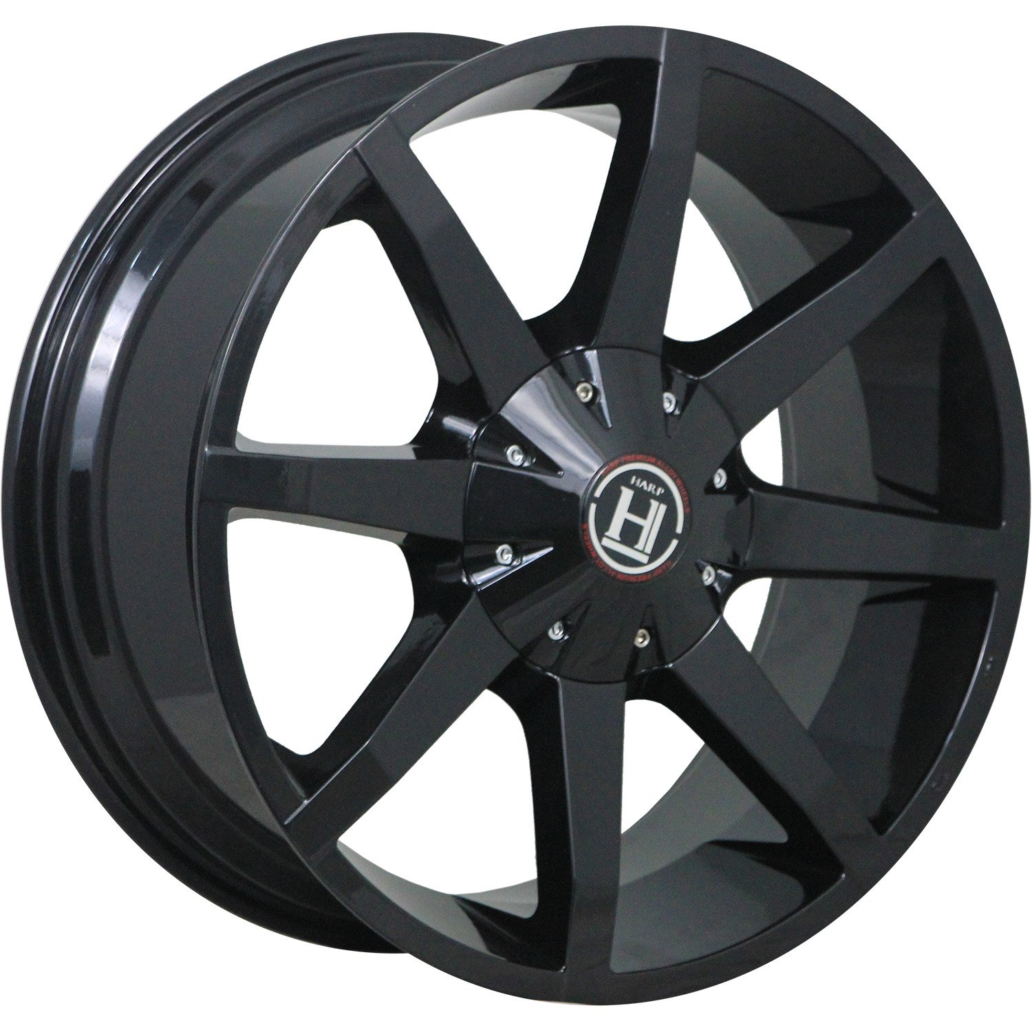 HARP Y-651 gloss-black-w__clear-coat 8.5x20/6x139.7 D106.3 ET10  