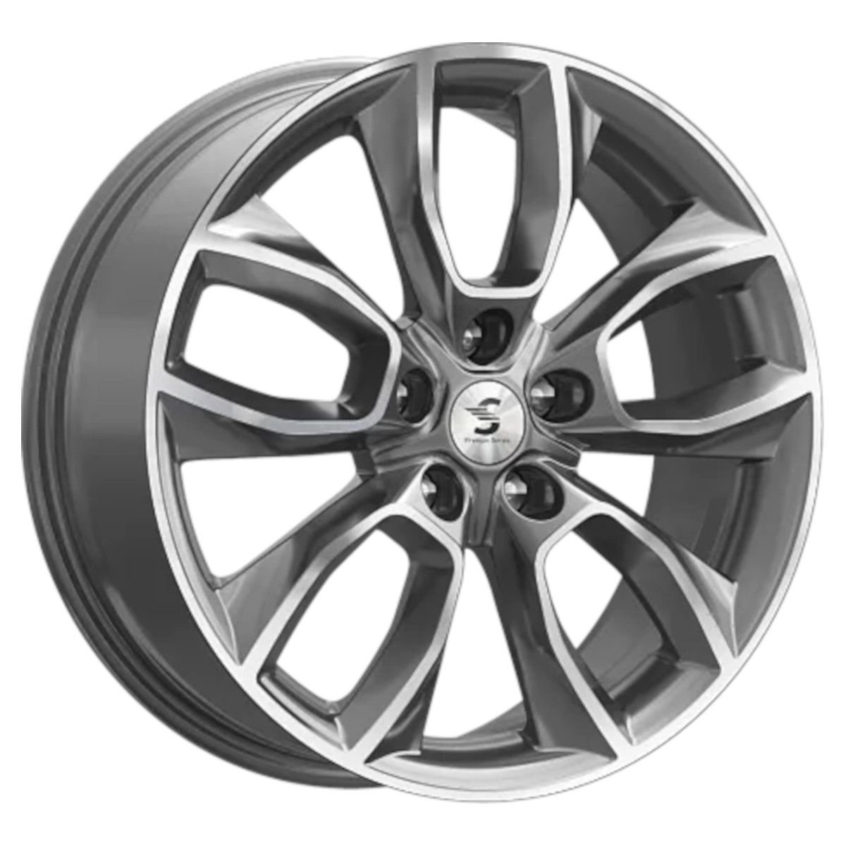 СКАД Premium КР001 (18_Hongqi H5 II) Diamond gloss graphite 7x18/5x114.3 D67.1 ET45  