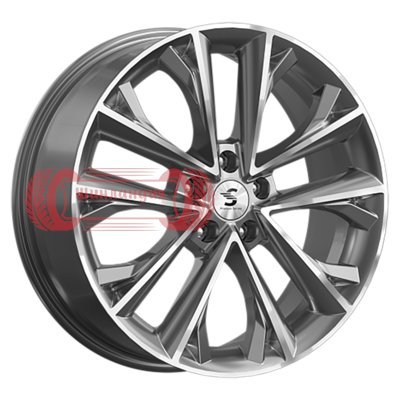Premium Series КР012 (Jetour X70 Plus/X90 Plus) Diamond Gloss Graphite 7x18/5x108 D60.1 ET38  