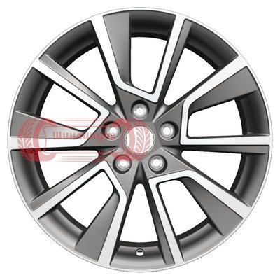 Khomen Wheels KHW1802 (Changan/Geely/Lexus/Suzuki/Toyota) Gray-FP 7x18/5x114.3 D60.1 ET35  