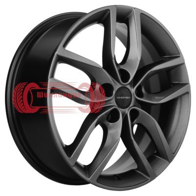 Khomen Wheels KHW1708 (Haval F7/F7x) Gray 6.5x17/5x114.3 D64.1 ET40  
