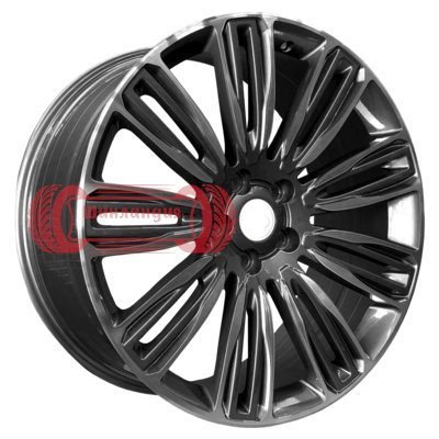 PDW 5312 Gun Metal Machined Face 9.5x21/5x120 D72.56 ET48  