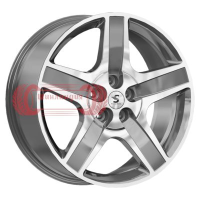 Premium Series КР008 (Discovery 5) Diamond Gloss Graphite 8.5x20/5x120 D72.6 ET47  