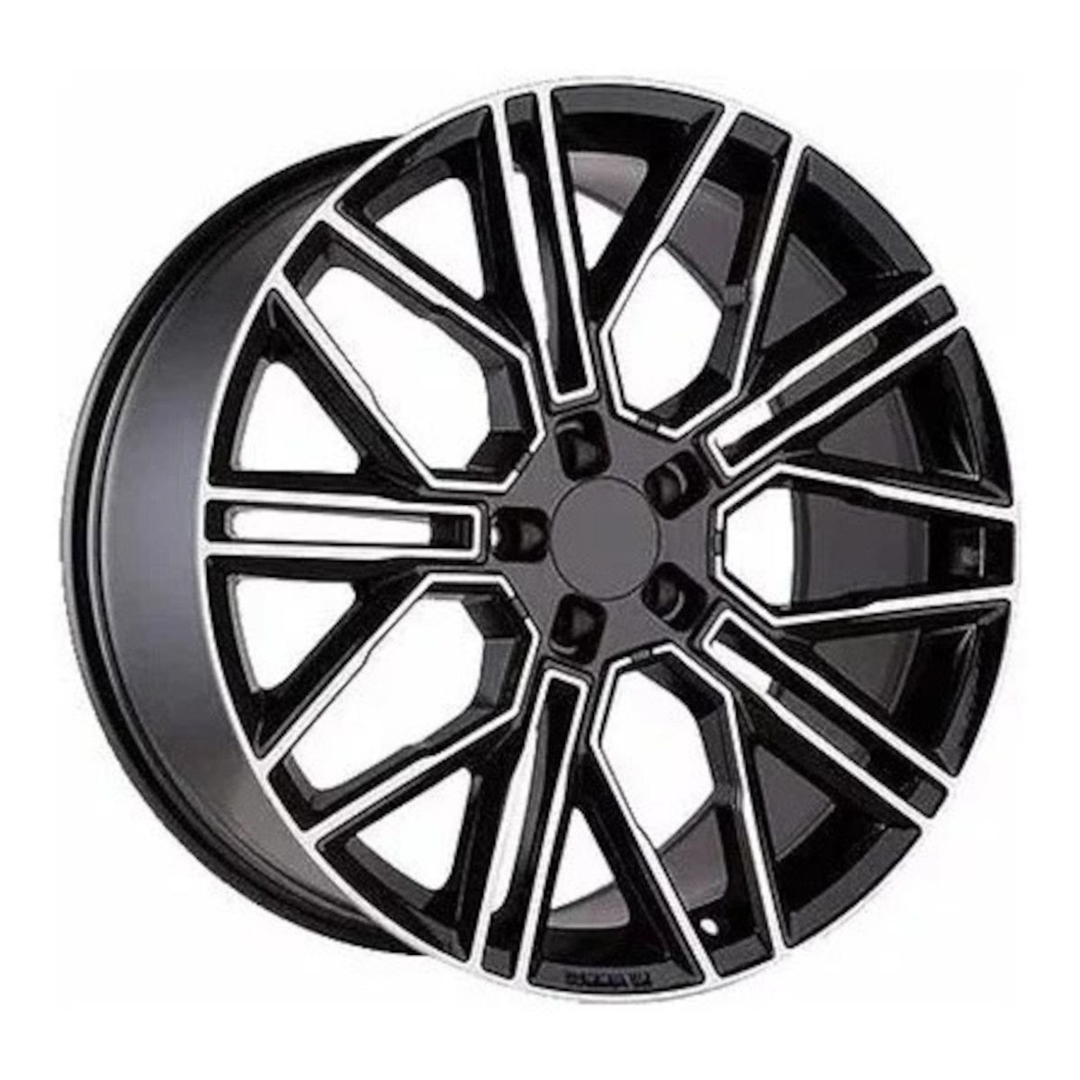Khomen Wheels KHW2101 (Audi E-tron) Black matt-FP 9.5x21/5x112 D66.6 ET36  
