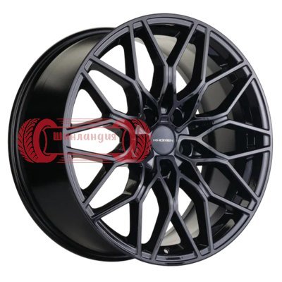 Khomen Wheels KHW1902 (Audi/VW) Black 8.5x19/5x112 D66.6 ET28  