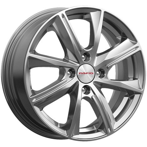 Rapid Арнар-оригинал дарк_платинум 6x15/4x100 D60.1 ET40  