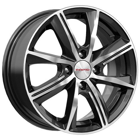 Rapid Арнар-оригинал алмаз_черный_sk 6x15/4x100 D60.1 ET40  