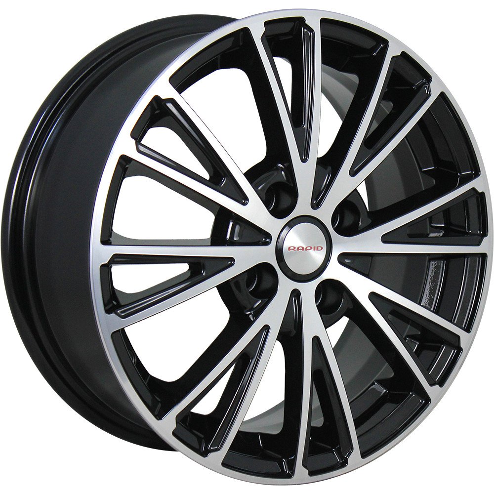 Rapid Меандр-оригинал алмаз_черный_sk 6x15/4x100 D60.1 ET40  