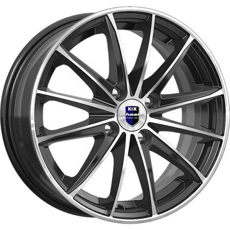 Rapid Пойнт Бланк-оригинал алмаз_черный_sk 6x15/4x100 D60.1 ET40  