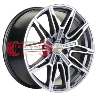 Khomen Wheels KHW1904 (Mercedes) Gray-FP 8.5x19/5x112 D66.6 ET38  