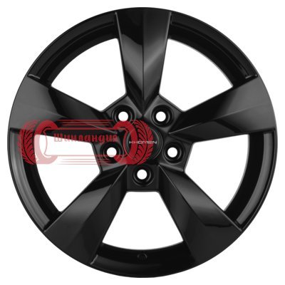 Khomen Wheels KHW1504 (Fabia) Black 6x15/5x100 D57.1 ET43  