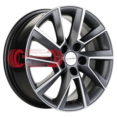 Khomen Wheels KHW1604 (Aveo) Gray-FP 6x16/5x105 D56.6 ET39  