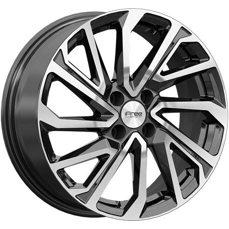 iFreeOriginal Неом алмаз_черный 6.5x16/4x100 D60.1 ET50  