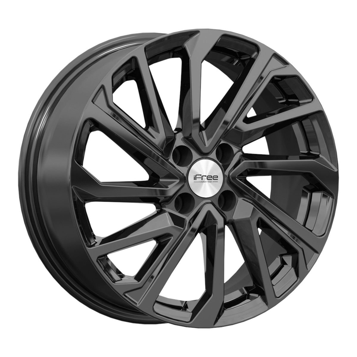 iFree Original Неом (КС1172) Черный 6.5x16/4x100 D60.1 ET37  